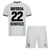 Bayer Leverkusen Victor Boniface #22 Replika Bortedrakt Barn 2023-24 Kortermet (+ bukser)