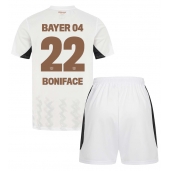 Bayer Leverkusen Victor Boniface #22 Replika Bortedrakt Barn 2024-25 Kortermet (+ bukser)