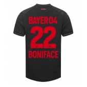 Bayer Leverkusen Victor Boniface #22 Replika Hjemmedrakt 2023-24 Kortermet