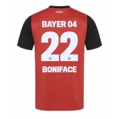 Bayer Leverkusen Victor Boniface #22 Replika Hjemmedrakt 2024-25 Kortermet