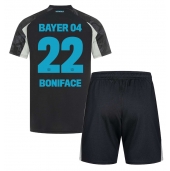 Bayer Leverkusen Victor Boniface #22 Replika Tredjedrakt Barn 2024-25 Kortermet (+ bukser)