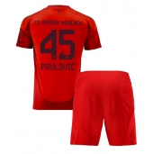 Bayern Munich Aleksandar Pavlovic #45 Replika Hjemmedrakt Barn 2024-25 Kortermet (+ bukser)