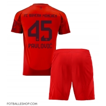 Bayern Munich Aleksandar Pavlovic #45 Replika Hjemmedrakt Barn 2024-25 Kortermet (+ bukser)