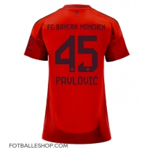 Bayern Munich Aleksandar Pavlovic #45 Replika Hjemmedrakt Dame 2024-25 Kortermet