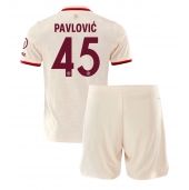 Bayern Munich Aleksandar Pavlovic #45 Replika Tredjedrakt Barn 2024-25 Kortermet (+ bukser)