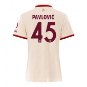 Bayern Munich Aleksandar Pavlovic #45 Replika Tredjedrakt Dame 2024-25 Kortermet