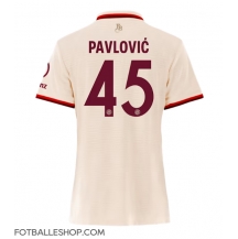 Bayern Munich Aleksandar Pavlovic #45 Replika Tredjedrakt Dame 2024-25 Kortermet