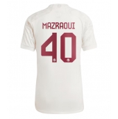 Bayern Munich Noussair Mazraoui #40 Replika Tredjedrakt 2023-24 Kortermet