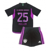 Bayern Munich Thomas Muller #25 Replika Bortedrakt Barn 2023-24 Kortermet (+ bukser)