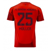 Bayern Munich Thomas Muller #25 Replika Hjemmedrakt 2024-25 Kortermet