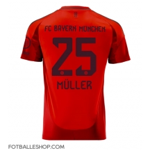 Bayern Munich Thomas Muller #25 Replika Hjemmedrakt 2024-25 Kortermet