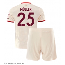 Bayern Munich Thomas Muller #25 Replika Tredjedrakt Barn 2024-25 Kortermet (+ bukser)