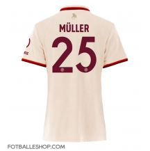 Bayern Munich Thomas Muller #25 Replika Tredjedrakt Dame 2024-25 Kortermet