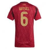 Belgia Axel Witsel #6 Replika Hjemmedrakt Dame EM 2024 Kortermet