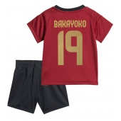 Belgia Johan Bakayoko #19 Replika Hjemmedrakt Barn EM 2024 Kortermet (+ bukser)