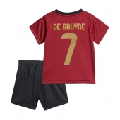 Belgia Kevin De Bruyne #7 Replika Hjemmedrakt Barn EM 2024 Kortermet (+ bukser)