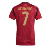 Belgia Kevin De Bruyne #7 Replika Hjemmedrakt Dame EM 2024 Kortermet