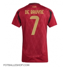 Belgia Kevin De Bruyne #7 Replika Hjemmedrakt Dame EM 2024 Kortermet