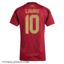 Belgia Romelu Lukaku #10 Replika Hjemmedrakt Dame EM 2024 Kortermet