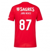 Benfica Joao Neves #87 Replika Hjemmedrakt 2024-25 Kortermet