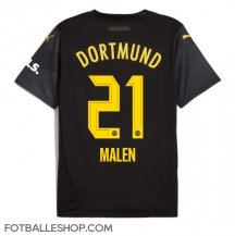 Borussia Dortmund Donyell Malen #21 Replika Bortedrakt 2024-25 Kortermet