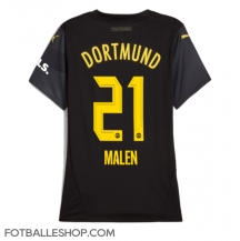 Borussia Dortmund Donyell Malen #21 Replika Bortedrakt Dame 2024-25 Kortermet