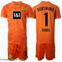 Borussia Dortmund Gregor Kobel #1 Keeper Replika Tredjedrakt Barn 2024-25 Kortermet (+ bukser)