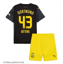 Borussia Dortmund Jamie Bynoe-Gittens #43 Replika Bortedrakt Barn 2024-25 Kortermet (+ bukser)