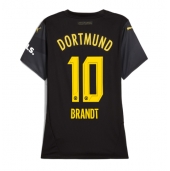 Borussia Dortmund Julian Brandt #10 Replika Bortedrakt Dame 2024-25 Kortermet