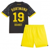 Borussia Dortmund Julian Brandt #19 Replika Bortedrakt Barn 2023-24 Kortermet (+ bukser)