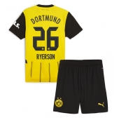 Borussia Dortmund Julian Ryerson #26 Replika Hjemmedrakt Barn 2024-25 Kortermet (+ bukser)