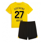 Borussia Dortmund Karim Adeyemi #27 Replika Hjemmedrakt Barn 2023-24 Kortermet (+ bukser)