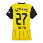 Borussia Dortmund Karim Adeyemi #27 Replika Hjemmedrakt Dame 2024-25 Kortermet