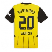 Borussia Dortmund Marcel Sabitzer #20 Replika Hjemmedrakt 2024-25 Kortermet