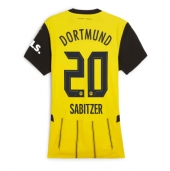 Borussia Dortmund Marcel Sabitzer #20 Replika Hjemmedrakt Dame 2024-25 Kortermet