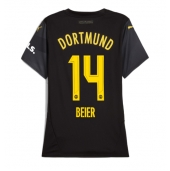 Borussia Dortmund Maximilian Beier #14 Replika Bortedrakt Dame 2024-25 Kortermet