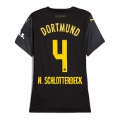 Borussia Dortmund Nico Schlotterbeck #4 Replika Bortedrakt Dame 2024-25 Kortermet