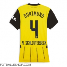 Borussia Dortmund Nico Schlotterbeck #4 Replika Hjemmedrakt Dame 2024-25 Kortermet