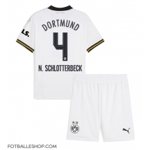 Borussia Dortmund Nico Schlotterbeck #4 Replika Tredjedrakt Barn 2024-25 Kortermet (+ bukser)