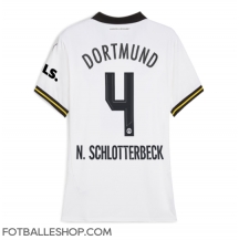 Borussia Dortmund Nico Schlotterbeck #4 Replika Tredjedrakt Dame 2024-25 Kortermet