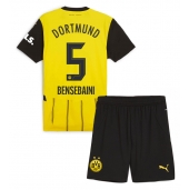 Borussia Dortmund Ramy Bensebaini #5 Replika Hjemmedrakt Barn 2024-25 Kortermet (+ bukser)