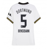 Borussia Dortmund Ramy Bensebaini #5 Replika Tredjedrakt Dame 2024-25 Kortermet