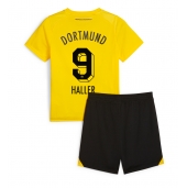 Borussia Dortmund Sebastien Haller #9 Replika Hjemmedrakt Barn 2023-24 Kortermet (+ bukser)