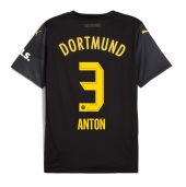 Borussia Dortmund Waldemar Anton #3 Replika Bortedrakt 2024-25 Kortermet