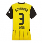 Borussia Dortmund Waldemar Anton #3 Replika Hjemmedrakt Dame 2024-25 Kortermet