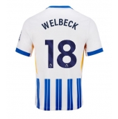 Brighton Danny Welbeck #18 Replika Hjemmedrakt 2024-25 Kortermet