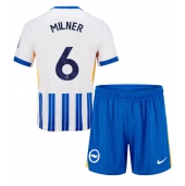 Brighton James Milner #6 Replika Hjemmedrakt Barn 2024-25 Kortermet (+ bukser)