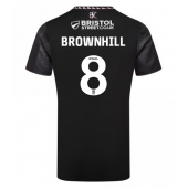 Burnley Josh Brownhill #8 Replika Bortedrakt 2024-25 Kortermet