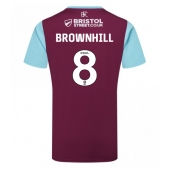 Burnley Josh Brownhill #8 Replika Hjemmedrakt 2024-25 Kortermet