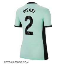 Chelsea Axel Disasi #2 Replika Tredjedrakt Dame 2023-24 Kortermet